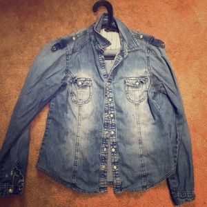 Denim shirt